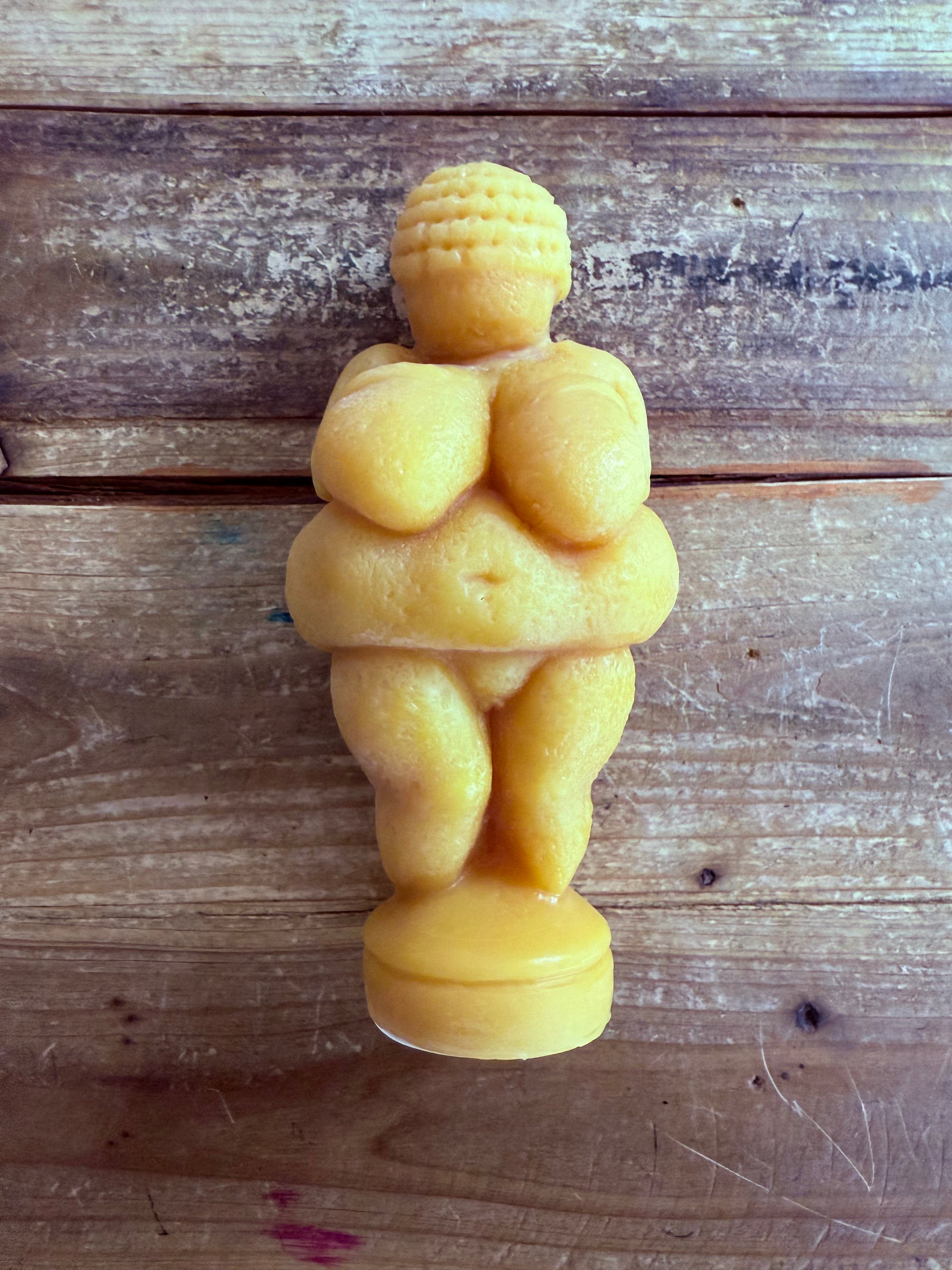 Beeswax  Venus of Willendorf (Fertility Goddess) Candle